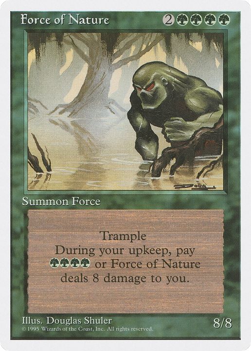 Force of Nature in the group Magic the Gathering / Types / Colors / Green at Proxyprinters.com (74963)