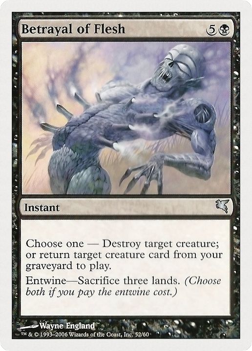 Betrayal of Flesh in the group Magic the Gathering / Types / Colors / Black at Proxyprinters.com (74992)