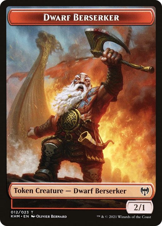 Dwarf Berserker in the group Magic the Gathering / Types / Colors / Red at Proxyprinters.com (7502)