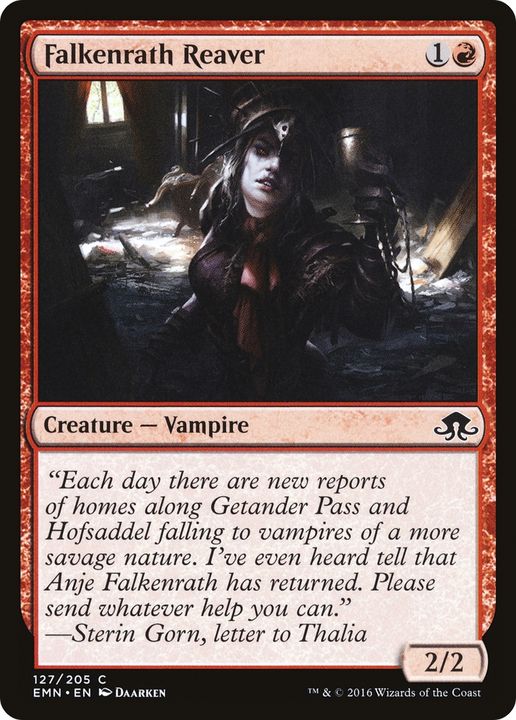 Falkenrath Reaver in the group Magic the Gathering / Types / Colors / Red at Proxyprinters.com (75043)