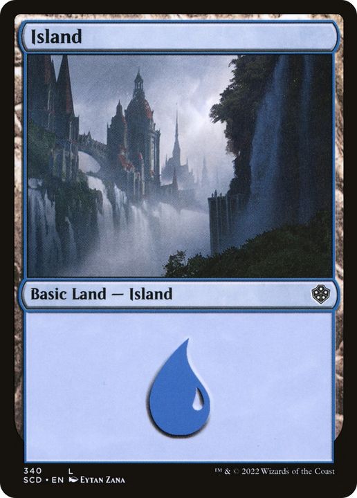 Island in the group Magic the Gathering / Sets / Starter Commander Decks at Proxyprinters.com (75060)