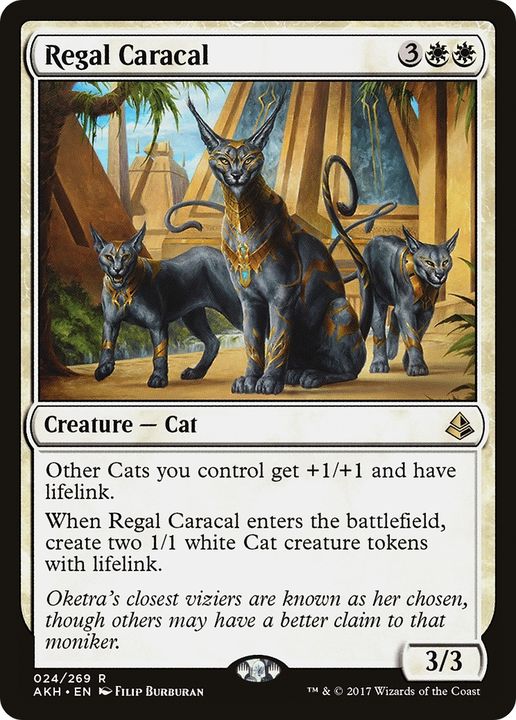 Regal Caracal in the group Magic the Gathering / Sets / Amonkhet at Proxyprinters.com (75069)