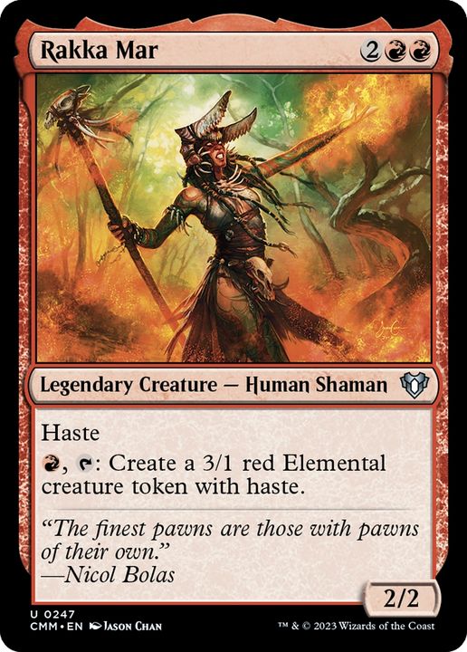 Rakka Mar in the group Magic the Gathering / Types / Colors / Red at Proxyprinters.com (75072)