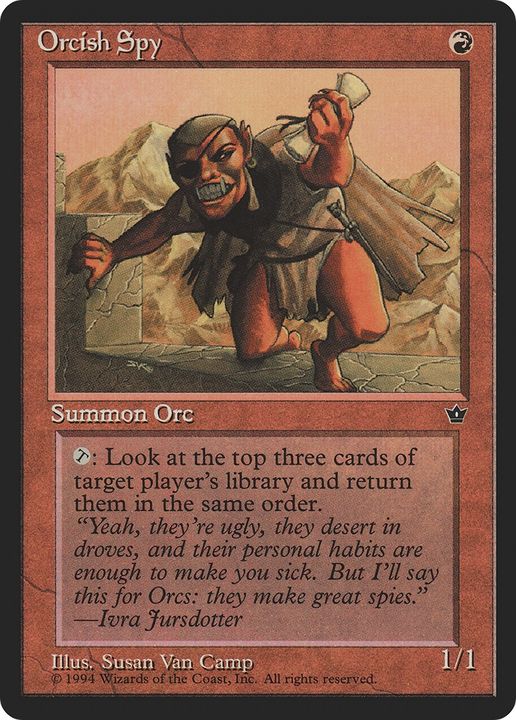 Orcish Spy in the group Magic the Gathering / Types / Colors / Red at Proxyprinters.com (75076)