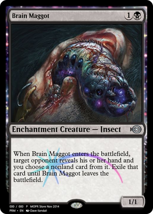 Brain Maggot in the group Magic the Gathering / Types / Colors / Black at Proxyprinters.com (75109)