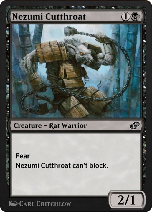 Nezumi Cutthroat in the group Magic the Gathering / Sets / Jumpstart: Historic Horizons at Proxyprinters.com (7512)