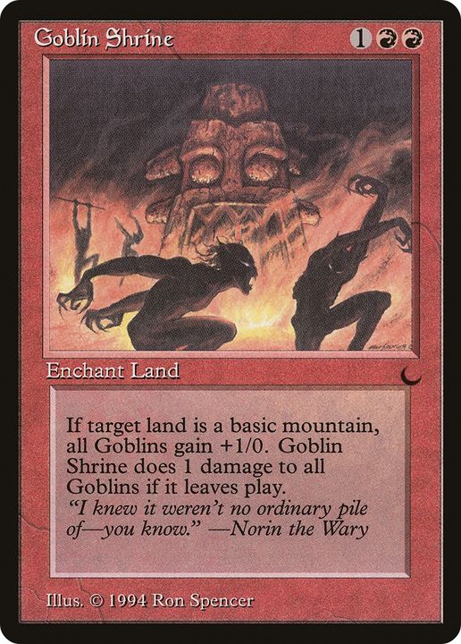 Goblin Shrine in the group Magic the Gathering / Types / Colors / Red at Proxyprinters.com (75149)