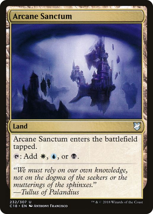 Arcane Sanctum in the group Magic the Gathering / Types / Colors / Colorless at Proxyprinters.com (75153)