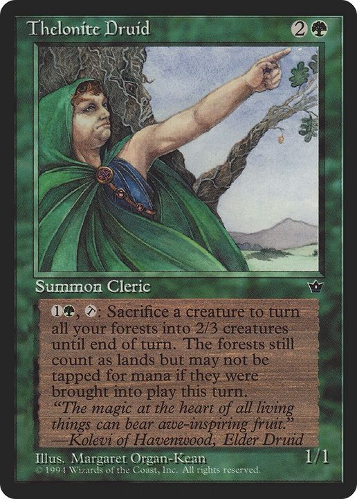 Thelonite Druid in the group Magic the Gathering / Sets / Fallen Empires at Proxyprinters.com (75196)