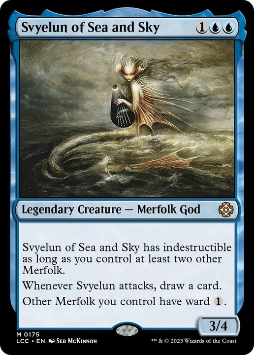 Svyelun of Sea and Sky in the group Magic the Gathering / Sets / The Lost Caverns of Ixalan Commander at Proxyprinters.com (752)