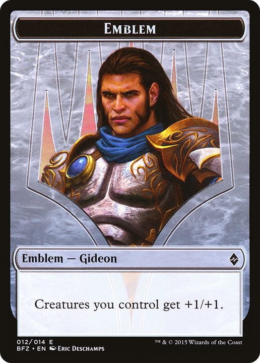 Gideon, Ally of Zendikar Emblem in the group Advanced search at Proxyprinters.com (75204)