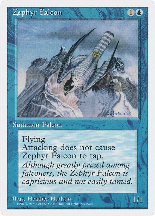 Zephyr Falcon in the group Magic the Gathering / Types / Colors / Blue at Proxyprinters.com (75213)