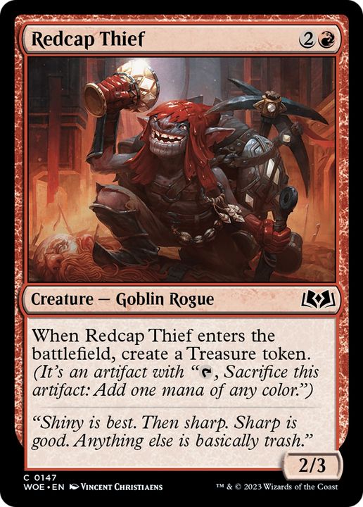 Redcap Thief in the group Magic the Gathering / Types / Colors / Red at Proxyprinters.com (75249)