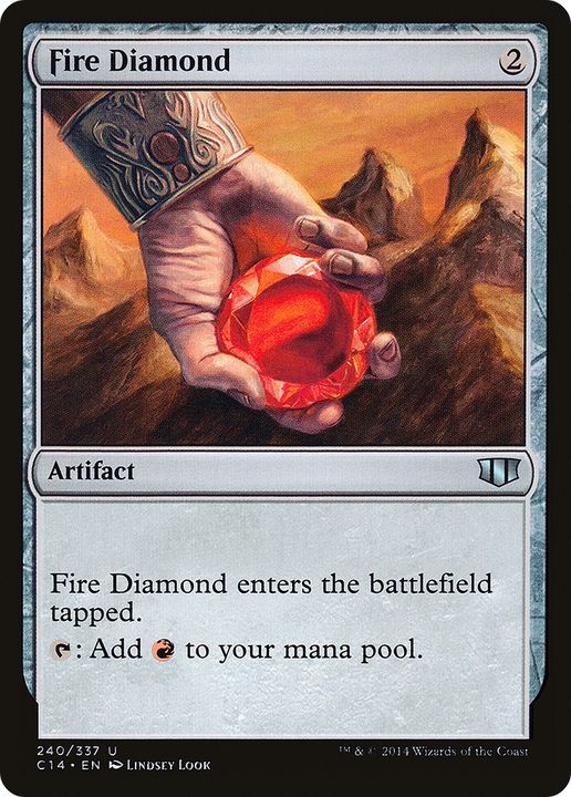 Fire Diamond in the group Magic the Gathering / Types / Artifacts / Artifact at Proxyprinters.com (75281)