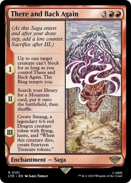 There and Back Again in the group Magic the Gathering / Types / Colors / Red at Proxyprinters.com (7529)