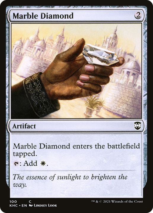 Marble Diamond in the group Magic the Gathering / Sets / Kaldheim Commander at Proxyprinters.com (75308)