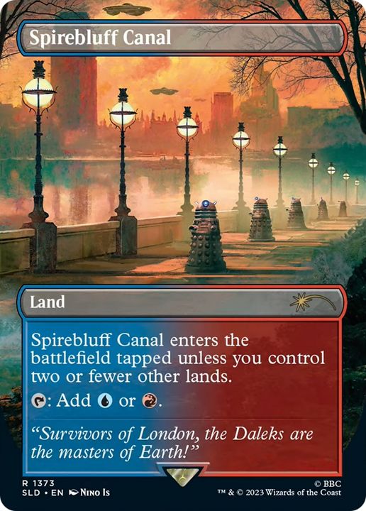 Spirebluff Canal in the group Magic the Gathering / Sets / Secret Lair / Secret Lair Drop at Proxyprinters.com (75332)