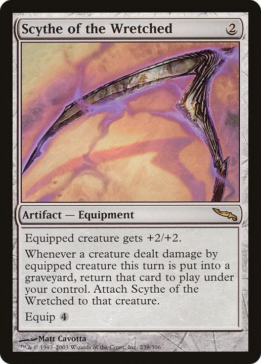 Scythe of the Wretched in the group Advanced search at Proxyprinters.com (7535)