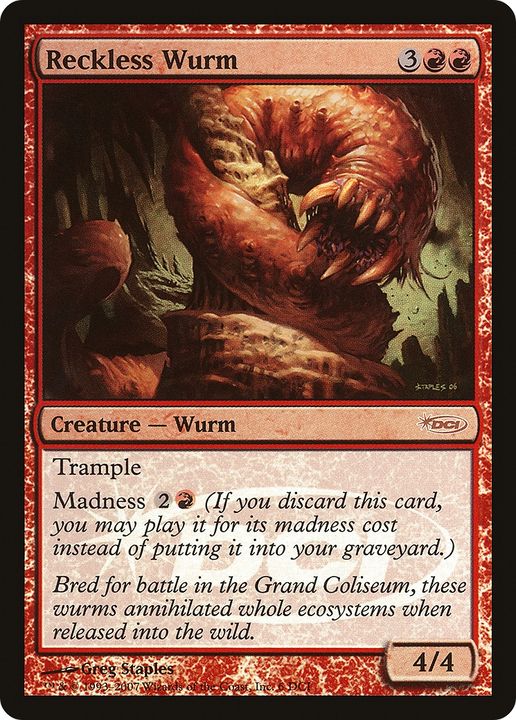 Reckless Wurm in the group Magic the Gathering / Sets / Dark Ascension Promos at Proxyprinters.com (75387)