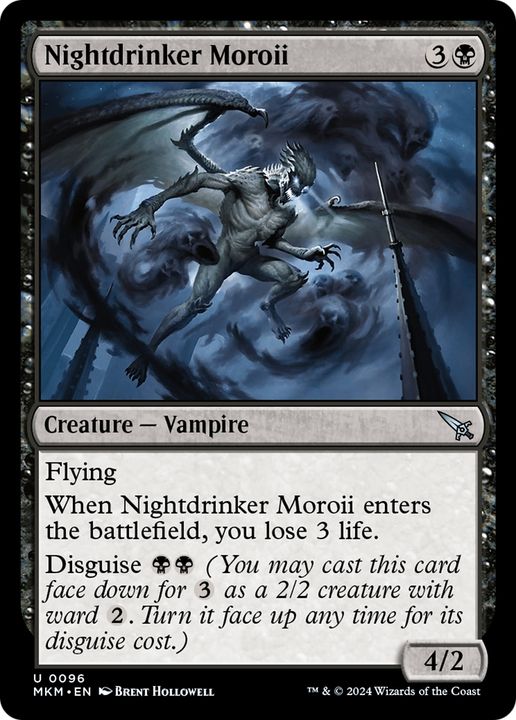 Nightdrinker Moroii in the group Magic the Gathering / Sets / Murders at Karlov Manor at Proxyprinters.com (75388)