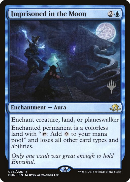 Imprisoned in the Moon in the group Magic the Gathering / Types / Colors / Blue at Proxyprinters.com (75392)