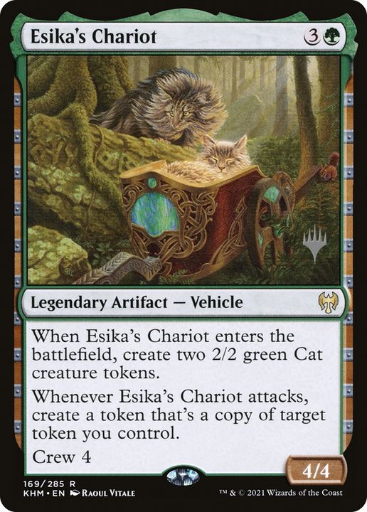 Esika's Chariot in the group Magic the Gathering / Types / Artifacts / Legendary Artifact at Proxyprinters.com (75394)