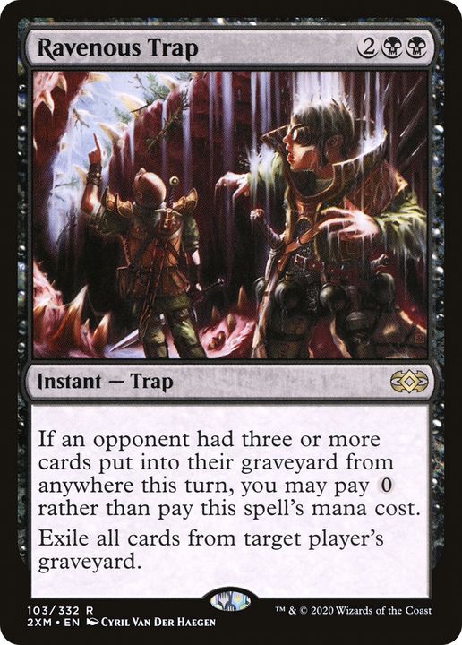 Ravenous Trap in the group Magic the Gathering / Types / Colors / Black at Proxyprinters.com (75409)