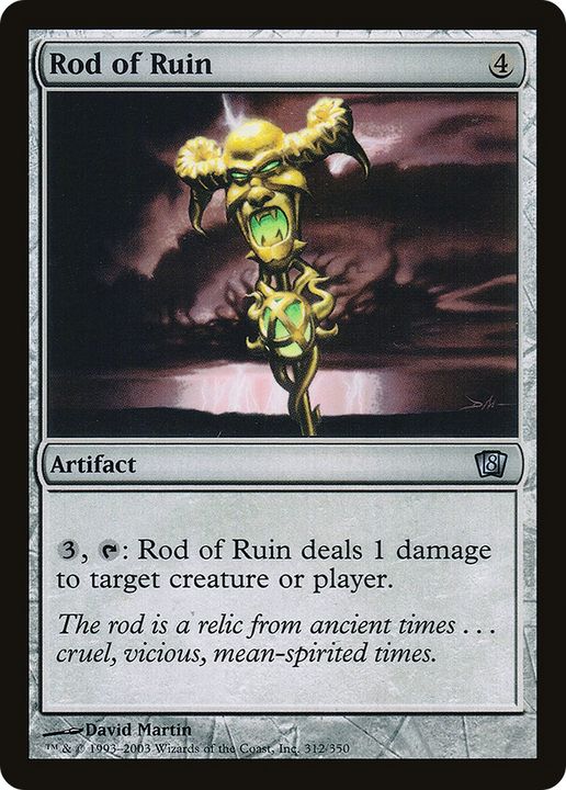 Rod of Ruin in the group Magic the Gathering / Types / Artifacts / Artifact at Proxyprinters.com (75412)