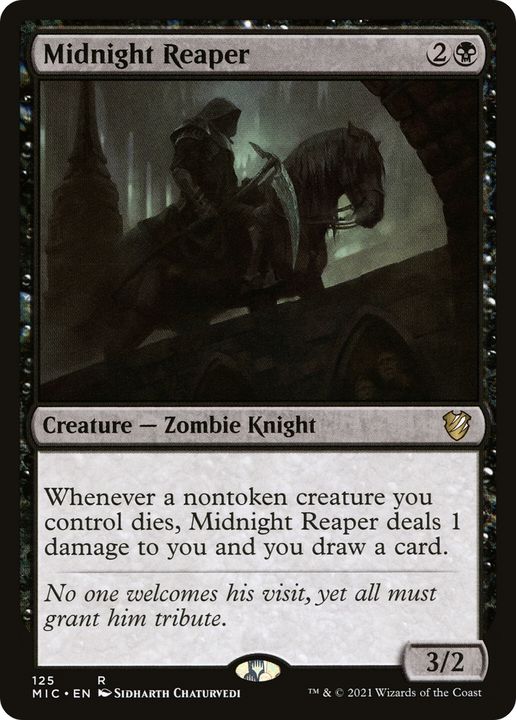 Midnight Reaper in the group Magic the Gathering / Types / Colors / Black at Proxyprinters.com (75421)