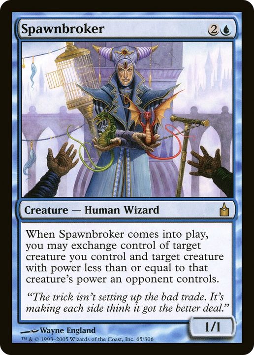 Spawnbroker in the group Magic the Gathering / Types / Creatures / Wizard at Proxyprinters.com (75435)