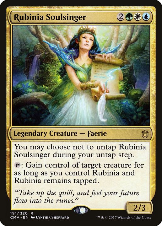 Rubinia Soulsinger in the group Magic the Gathering / Sets / Commander Anthology at Proxyprinters.com (75441)