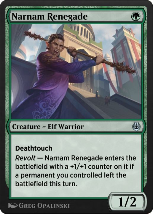 Narnam Renegade in the group Magic the Gathering / Types / Creatures / Warrior at Proxyprinters.com (75455)