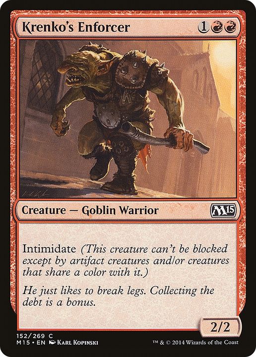 Krenko's Enforcer in the group Magic the Gathering / Types / Creatures / Warrior at Proxyprinters.com (75456)