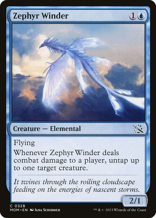 Zephyr Winder in the group Magic the Gathering / Types / Colors / Blue at Proxyprinters.com (7546)