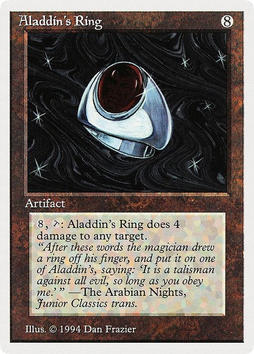 Aladdin's Ring in the group Magic the Gathering / Sets / Summer Magic / Edgar at Proxyprinters.com (75490)