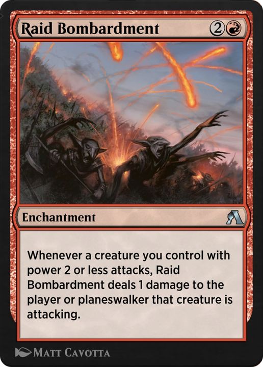 Raid Bombardment in the group Magic the Gathering / Sets / Arena Beginner Set at Proxyprinters.com (75494)