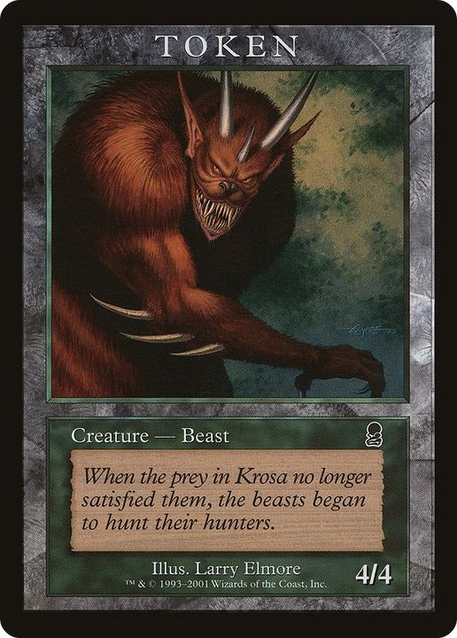 Beast in the group Magic the Gathering / Types / Colors / Green at Proxyprinters.com (75496)