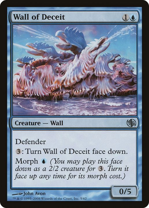 Wall of Deceit in the group Magic the Gathering / Types / Colors / Blue at Proxyprinters.com (75499)