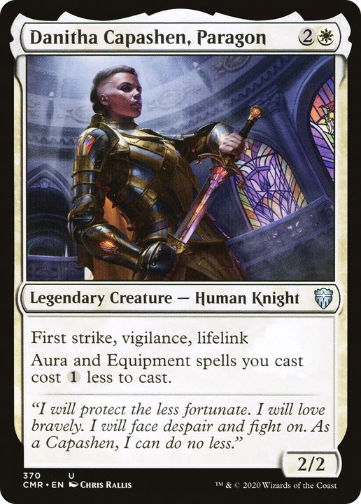 Danitha Capashen, Paragon in the group Magic the Gathering / Types / Colors / White at Proxyprinters.com (75518)