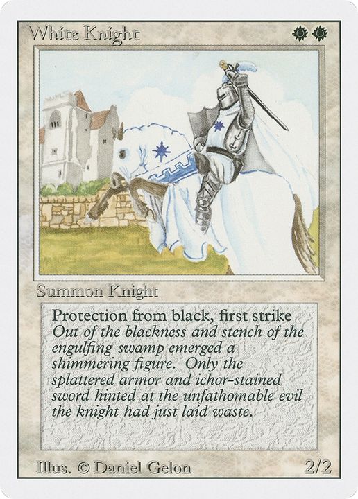 White Knight in the group Magic the Gathering / Types / Colors / White at Proxyprinters.com (75521)