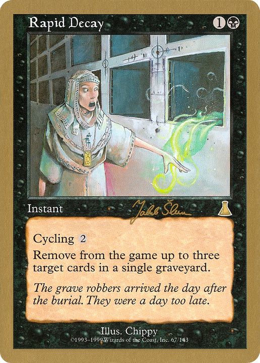 Rapid Decay in the group Magic the Gathering / Types / Colors / Black at Proxyprinters.com (75529)