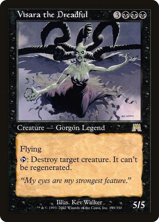 Visara the Dreadful in the group Magic the Gathering / Types / Colors / Black at Proxyprinters.com (75544)