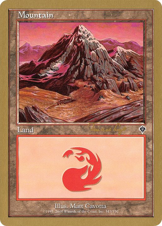 Mountain in the group Magic the Gathering / Sets / World Championship Decks 2001 at Proxyprinters.com (75546)