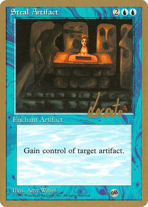 Steal Artifact in the group Magic the Gathering / Types / Colors / Blue at Proxyprinters.com (75557)