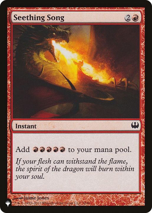 Seething Song in the group Magic the Gathering / Types / Colors / Red at Proxyprinters.com (75570)