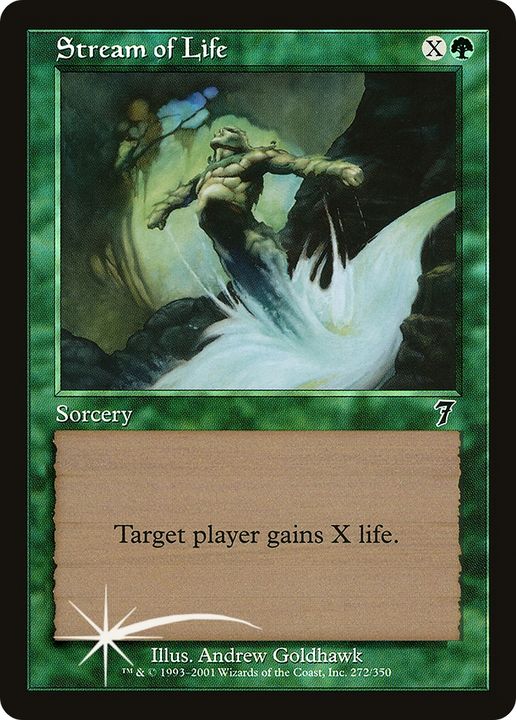 Stream of Life in the group Magic the Gathering / Types / Colors / Green at Proxyprinters.com (75581)