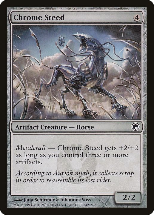 Chrome Steed in the group Magic the Gathering / Types / Colors / Colorless at Proxyprinters.com (75583)