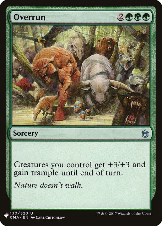 Overrun in the group Magic the Gathering / Types / Colors / Green at Proxyprinters.com (75614)