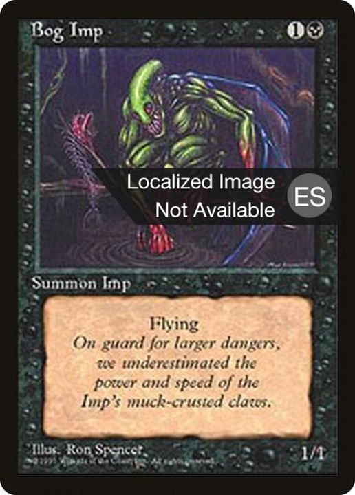 Bog Imp in the group Magic the Gathering / Types / Colors / Black at Proxyprinters.com (75615)