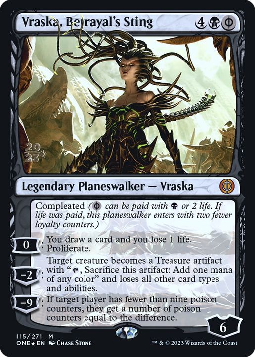 Vraska, Betrayal's Sting in the group Magic the Gathering / Types / Colors / Black at Proxyprinters.com (75628)